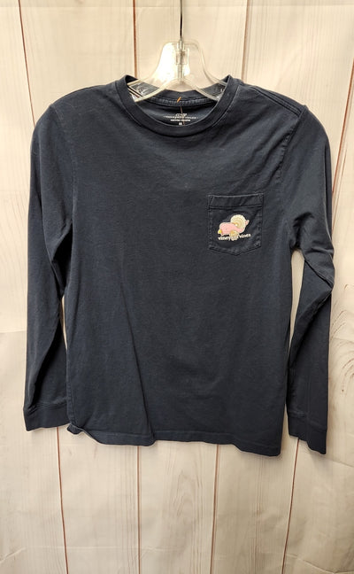 Vineyard Vines Boy's Size 12/14 Navy Shirt