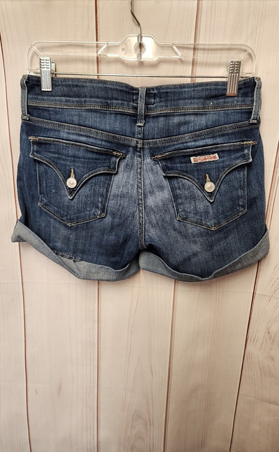 Hudson Women's Size 26 (1-2) Blue Shorts
