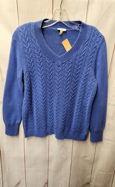 Talbots Women's Size XL Blue Sweater