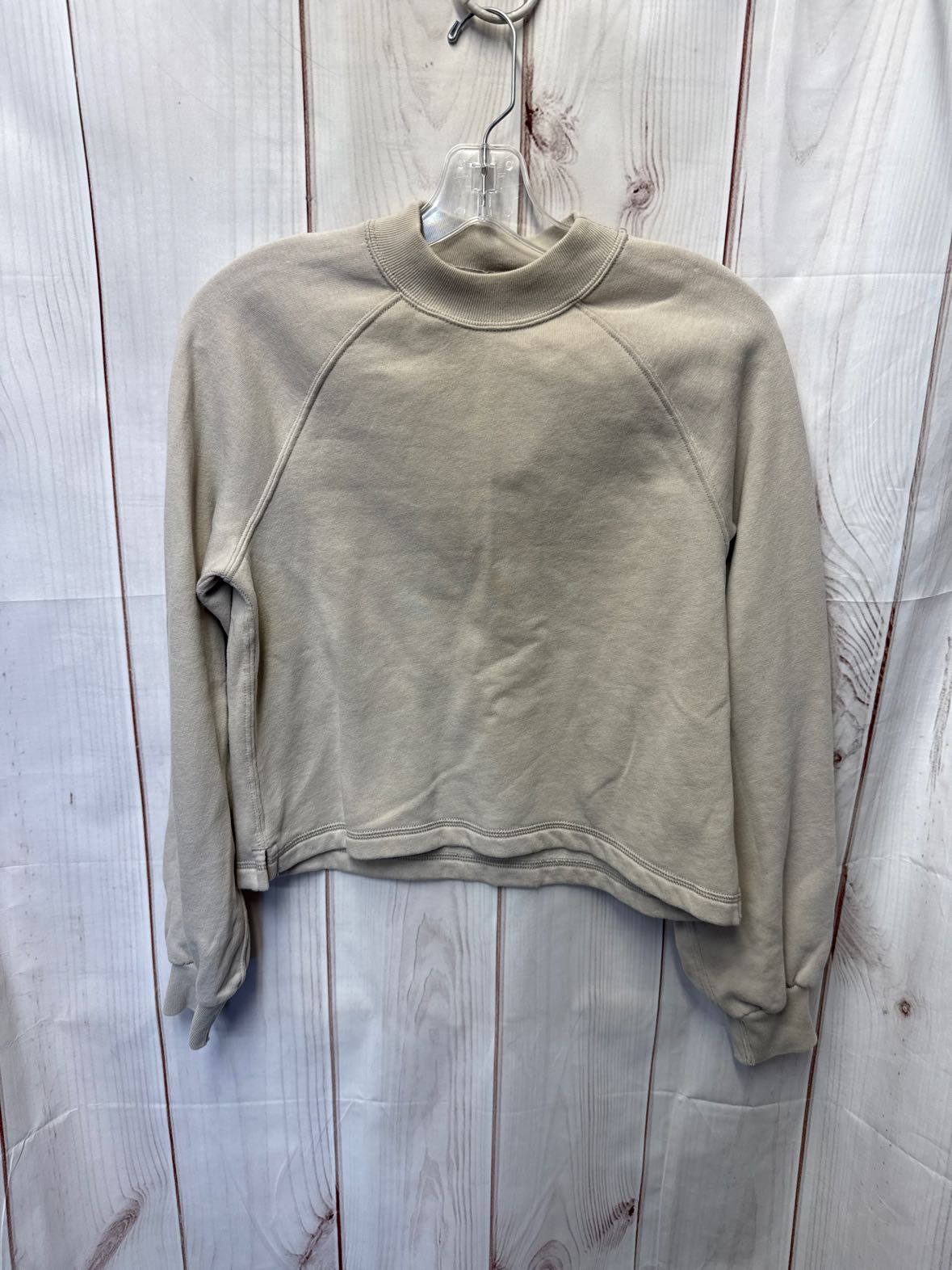 Abercrombie & Fitch Women's Size XS Beige Sweatshirt