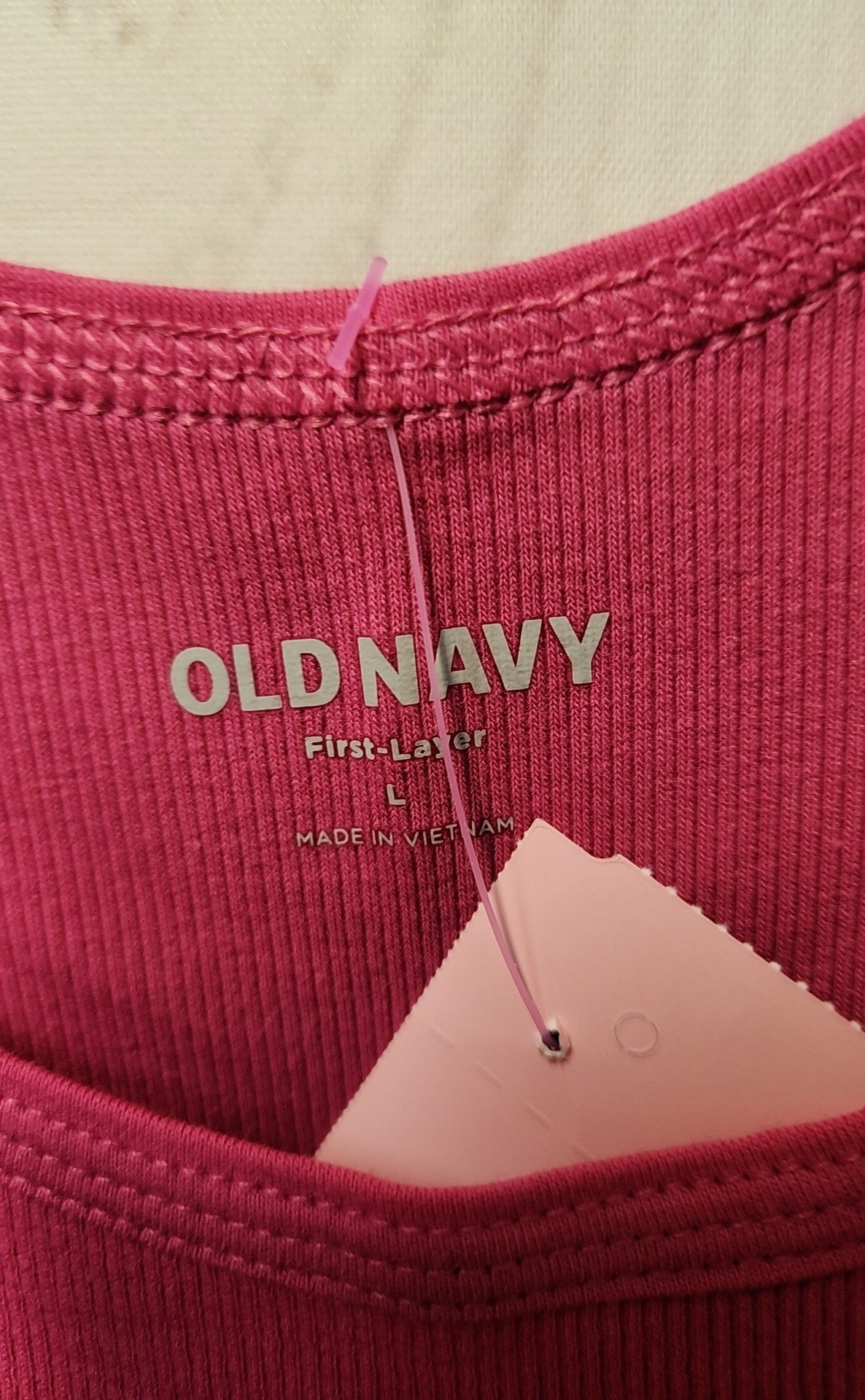 Old Navy Women's Size L Pink Sleeveless Top