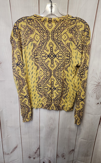 Sundance Women's Size M Yellow Cardigan