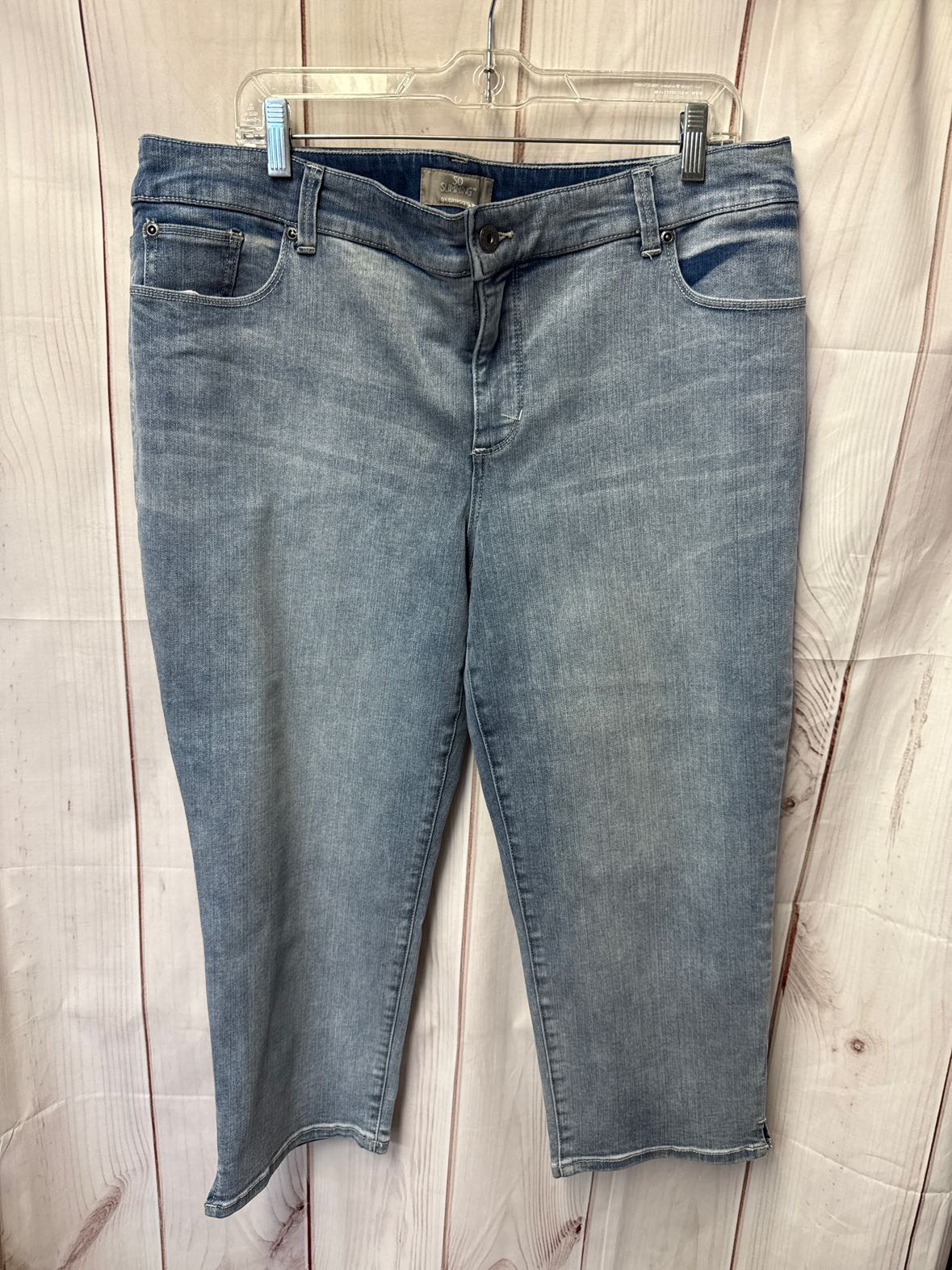 Chico's Women's Size 3 = US 16 Blue Jeans