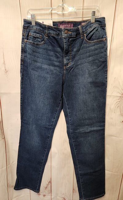 NWT Gloria Vanderbilt Women's Size 31 (11-12) Blue Jeans Amanda 2.0 Slim Leg
