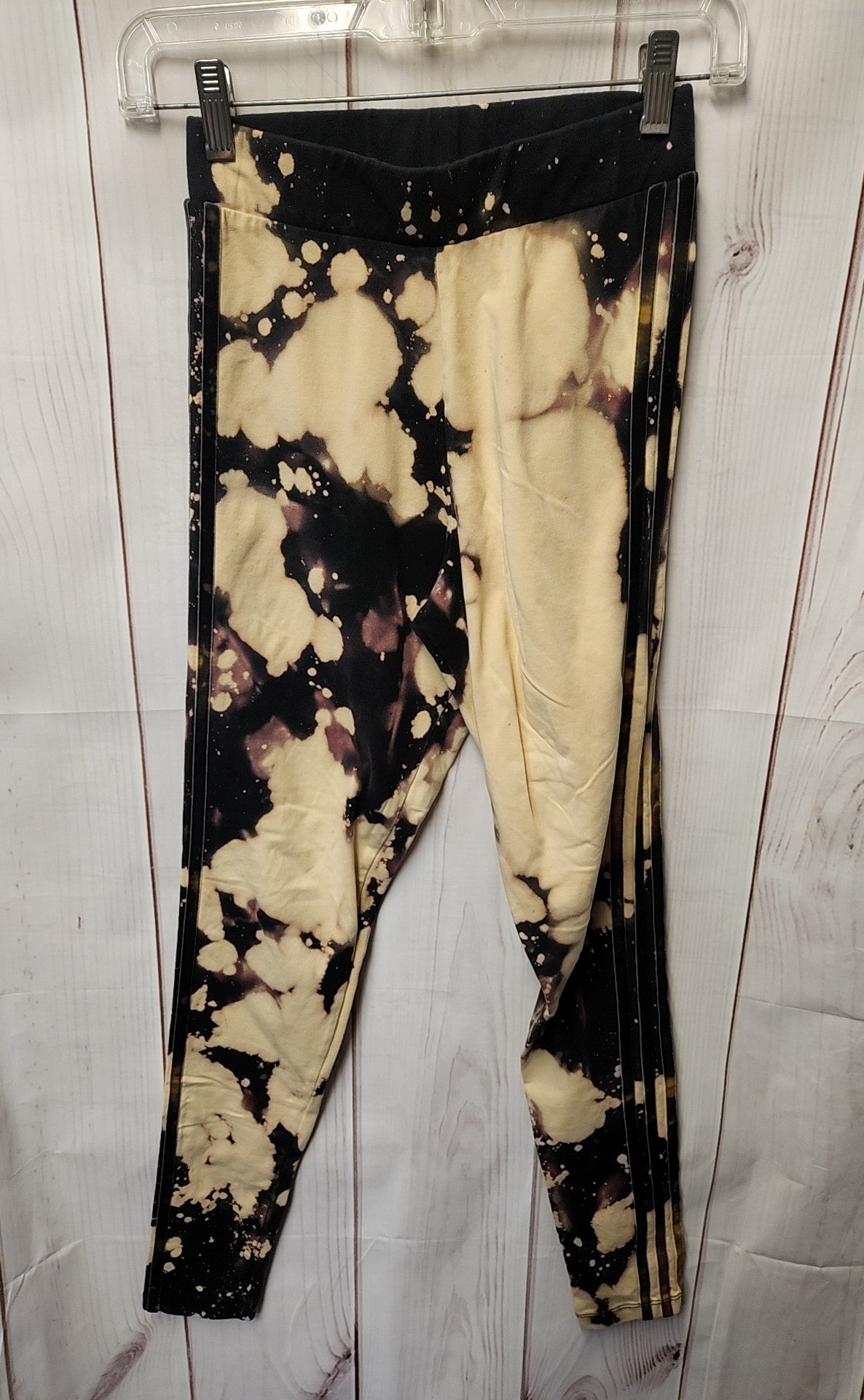 Adidas Women's Size S Black & Beige Sweatpants