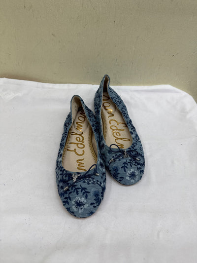 Sam Edelman Women's Size 9 Blue Flats Shoes