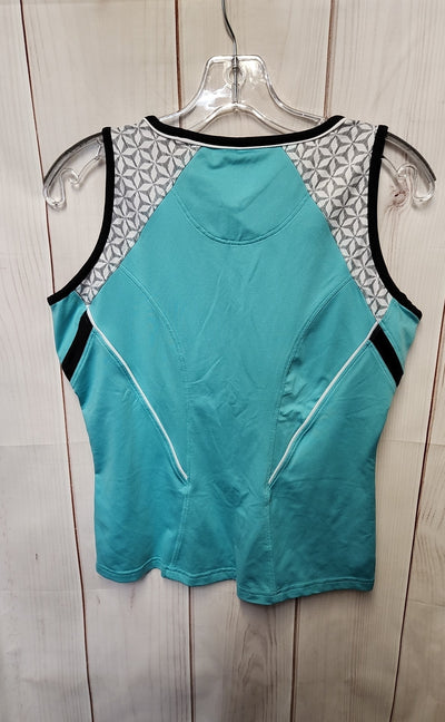 Bolle Women's Size M Teal Sleeveless Top