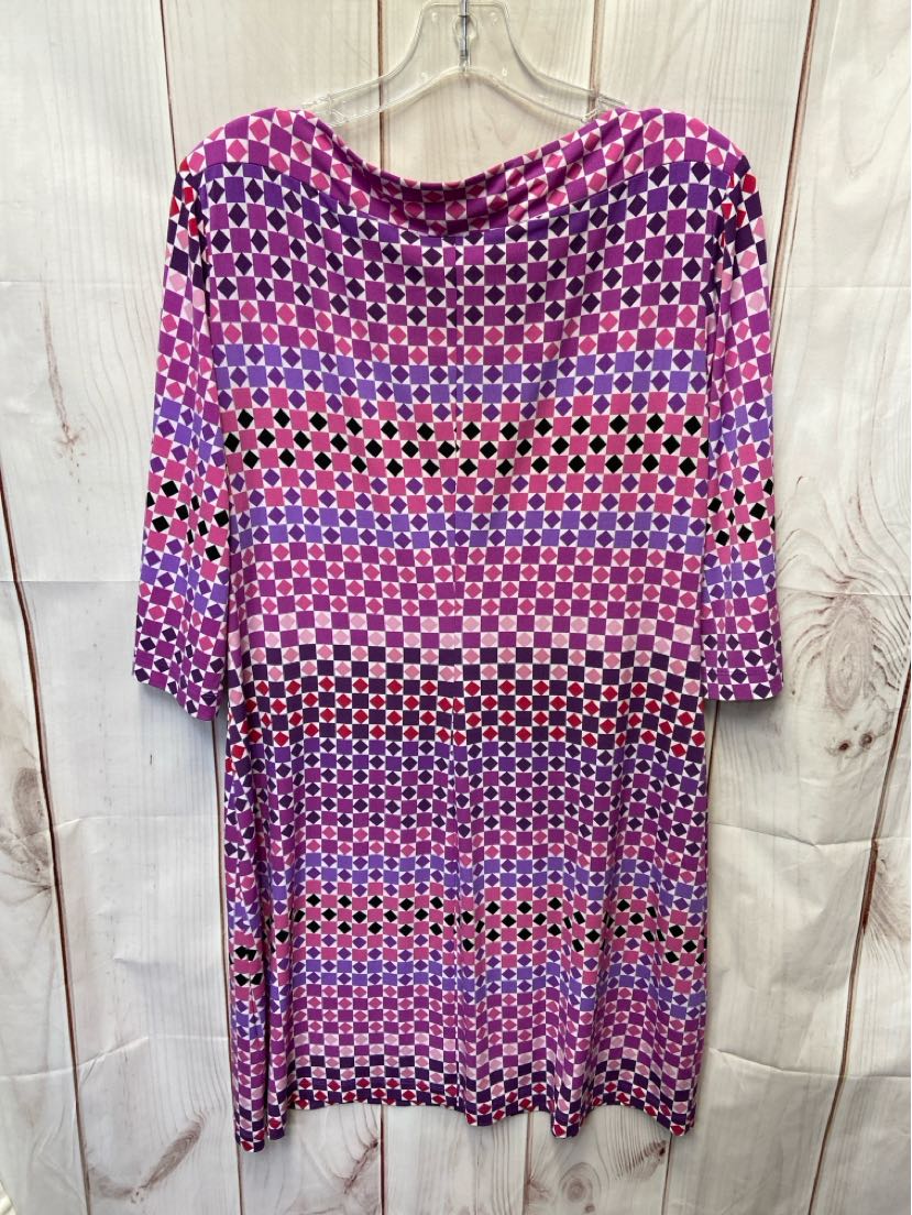 Donna Morgan Women's Size 12 Purple Dress