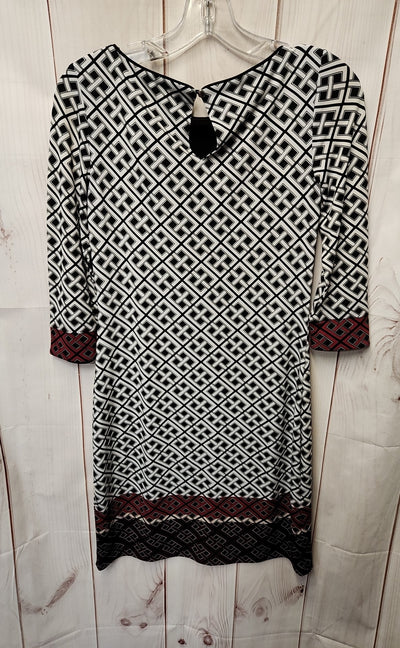 White House Black Market Women's Size XXS White & Black Dress