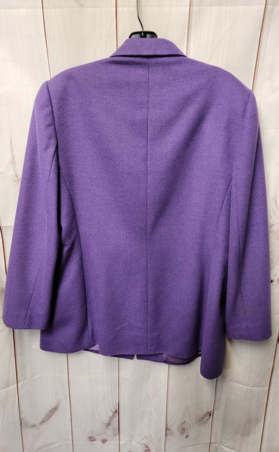 Carlisle Women's Size 16 Purple Coat