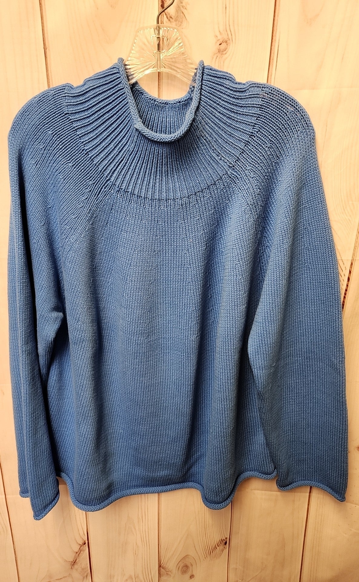 J Crew Women's Size XXL Blue Sweater