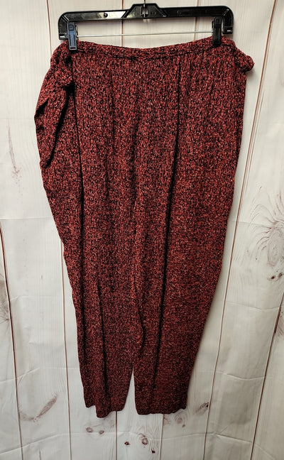 Elizabeth by Liz Claiborne Women's Size 22 Red Pants