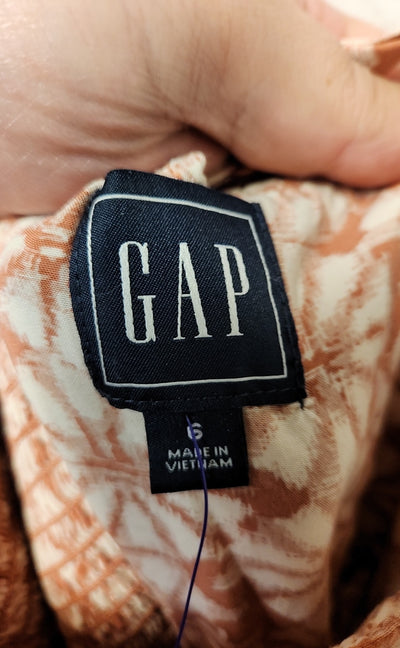Gap Women's Size 6 Pink Floral Dress