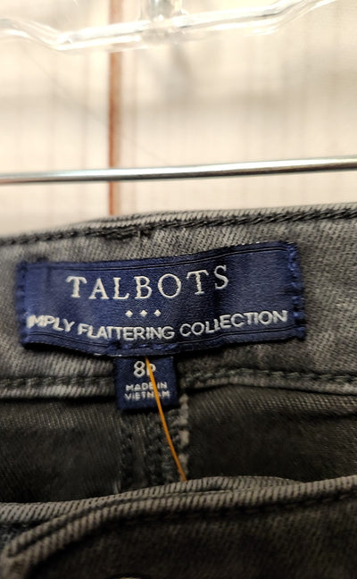 Talbots Women's Size 29 (7-8) Petite Gray Jeans