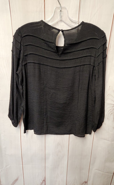 Nanette Lepore Women's Size S Black 3/4 Sleeve Top