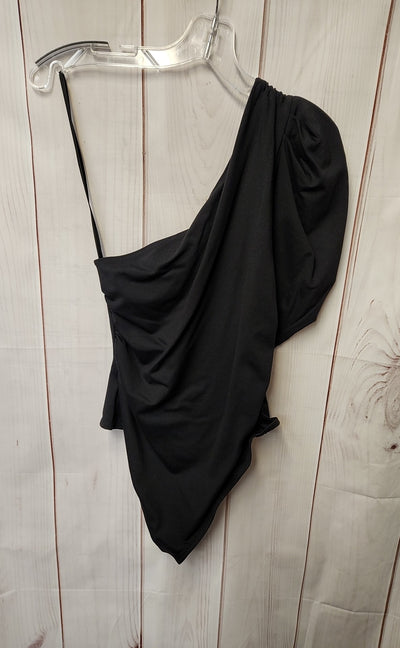 Free People Intimately Women's Size M Black Bodysuit