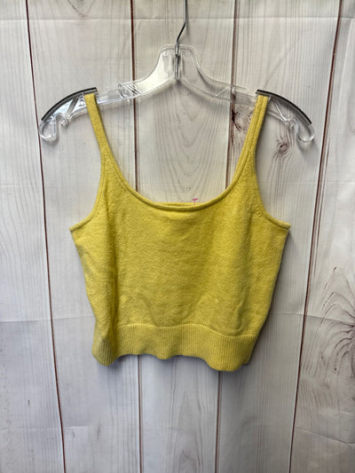 Old Navy Women's Size S Yellow Short Sleeve Top