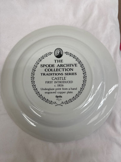 Spode Achive Collection Traditions Series "Castle" Plate