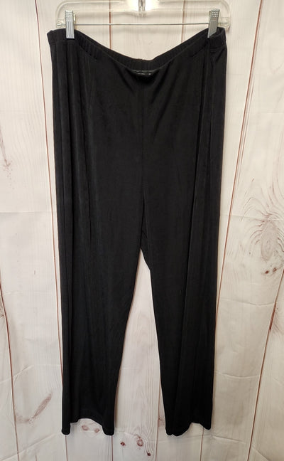 Chico's Travelers Women's Size 3 = US 16 Black Pants
