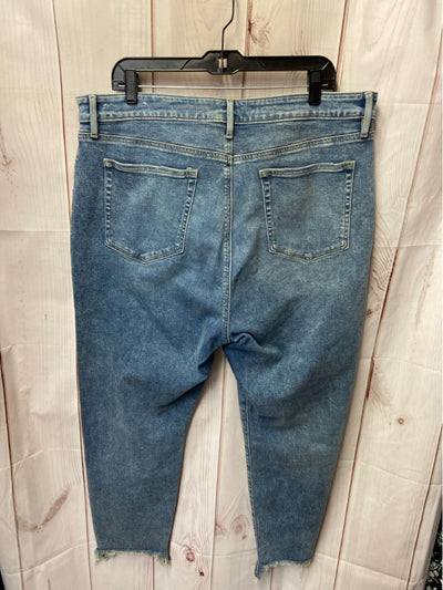 Loft Women's Size 34 (18/1X) Blue Jeans The Curvy Skinny