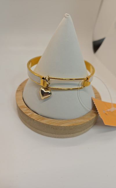 White & Gold Bracelet