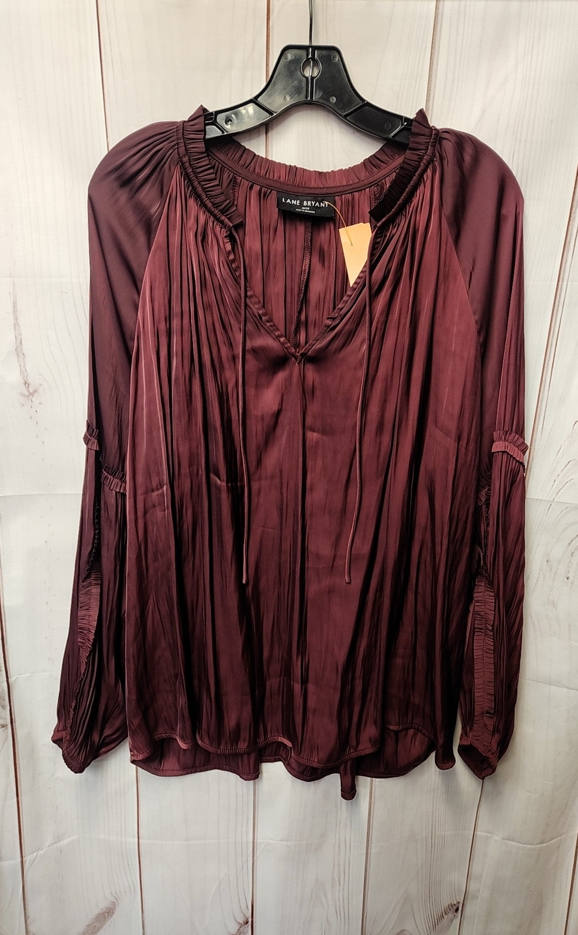 Lane Bryant Women's Size 18/20 Purple Long Sleeve Top