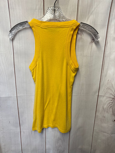 Simply Vera Women's Size S Yellow Sleeveless Top