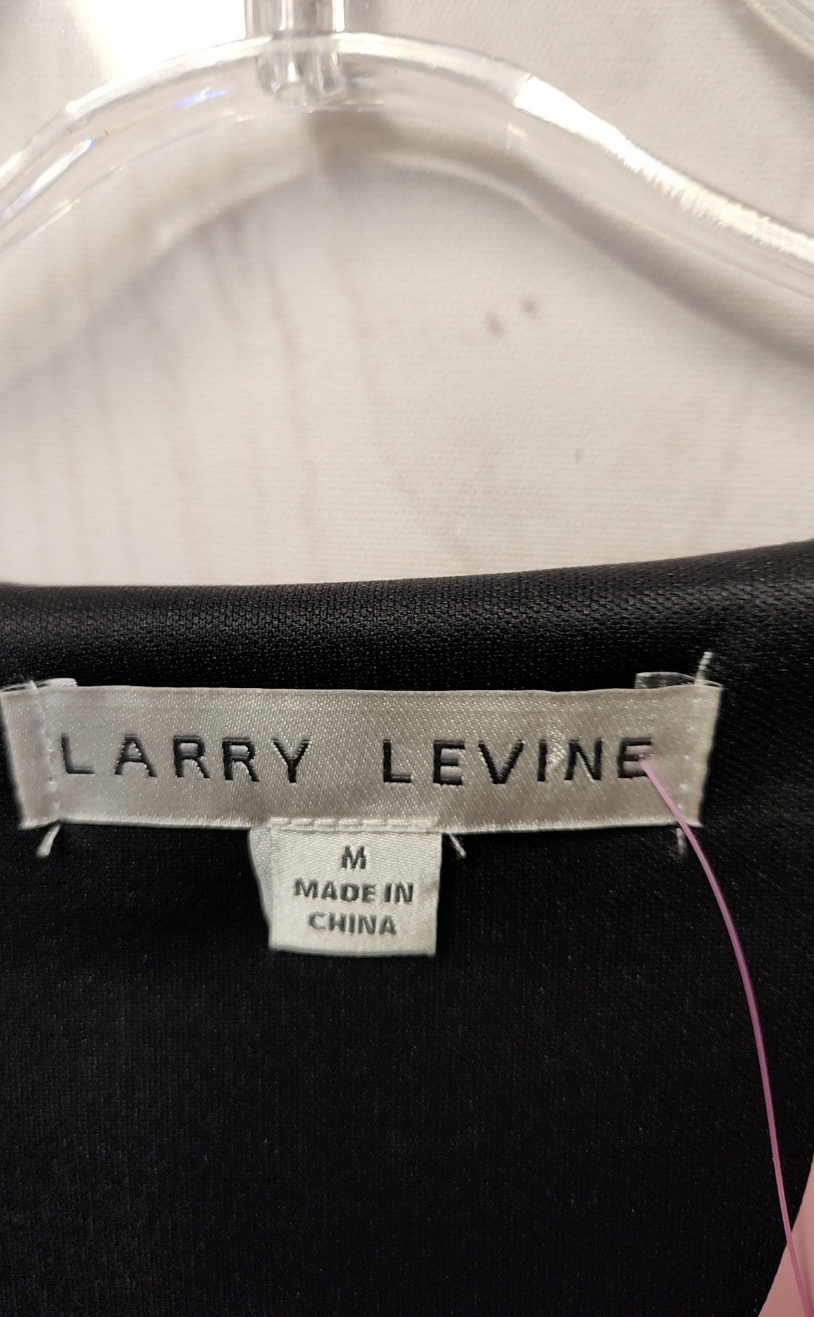 Larry Levine Women's Size M Black Dress