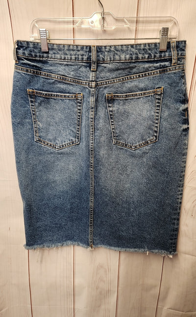 H&M Women's Size 12 Blue Skirt