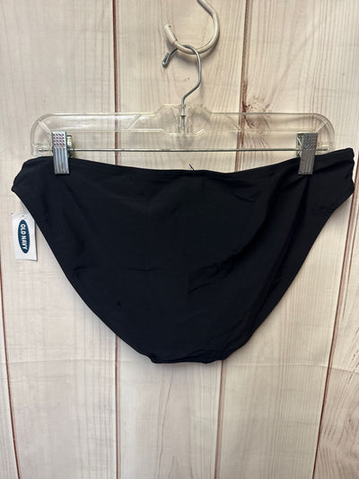 NWT Old Navy Women's Size L Black Swim Bottom