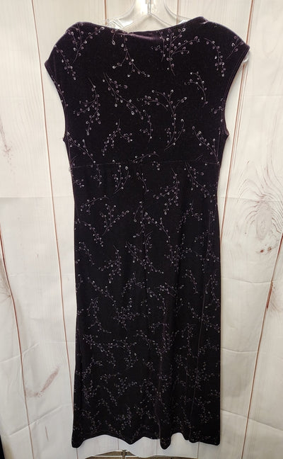 CDC Women's Size 8 Petite Purple Dress