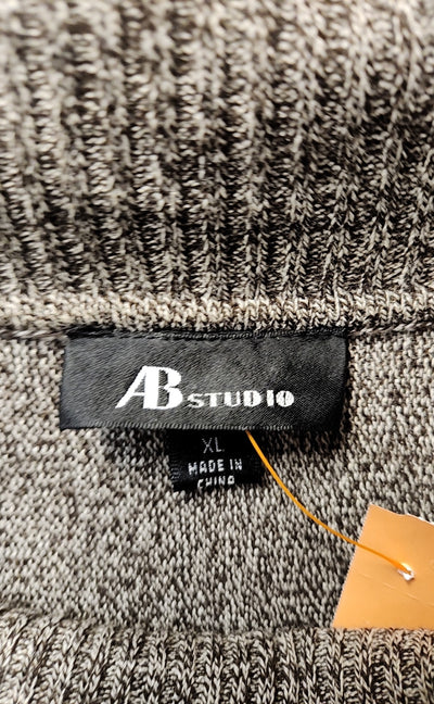 AB studio Women's Size XL Brown Sweater