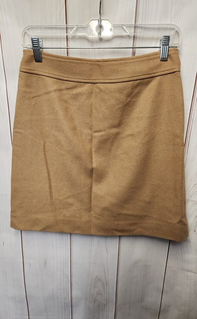 J Crew Women's Size 2 Tan Skirt