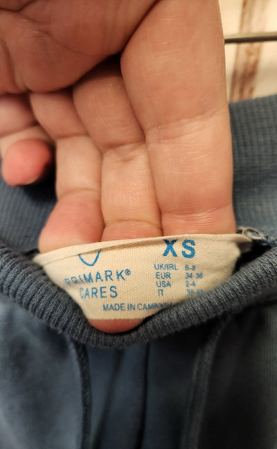 Primark Women's Size XS Blue Sweatpants