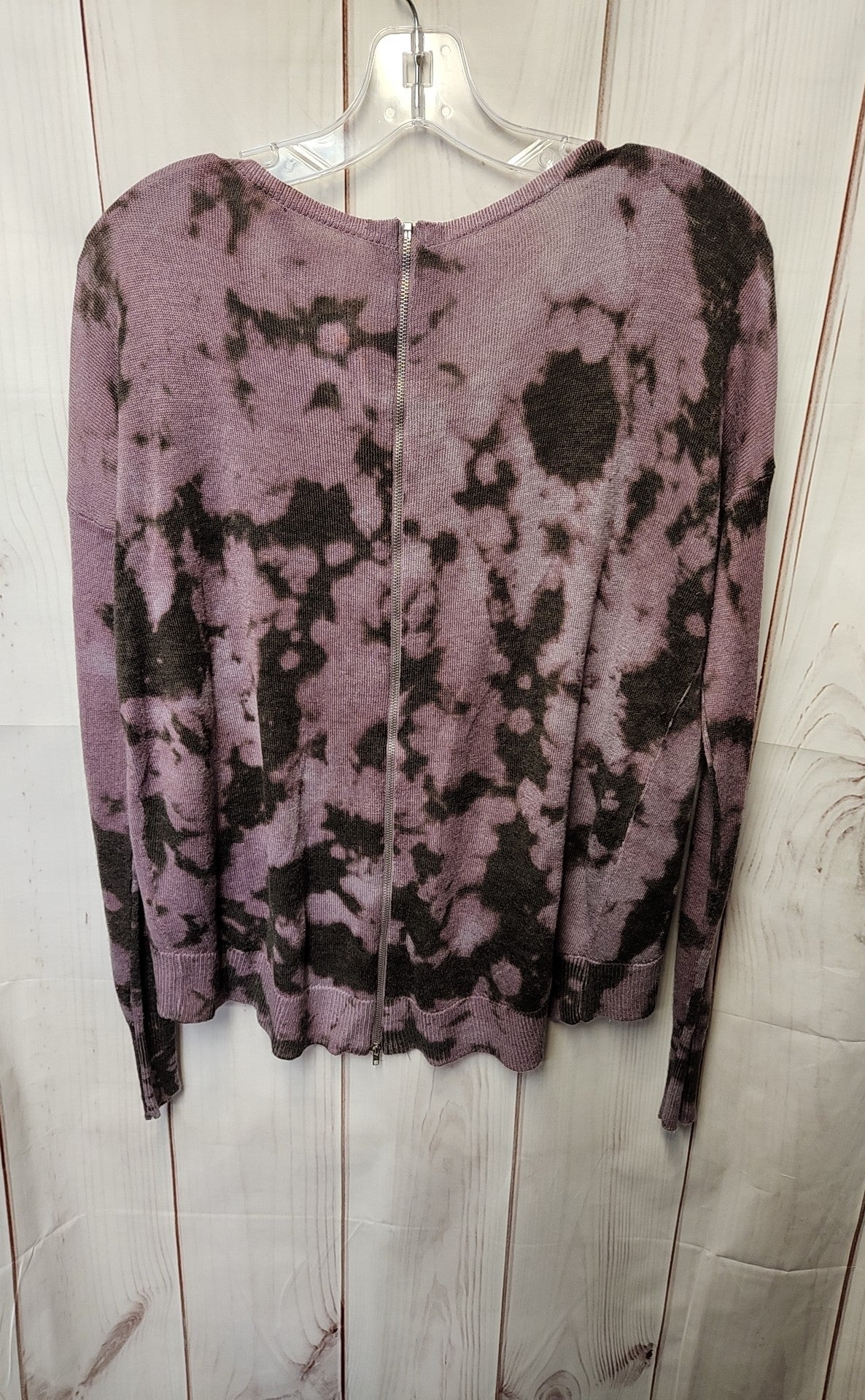 Olivaceous Women's Size M Purple Knit Long Sleeve Top