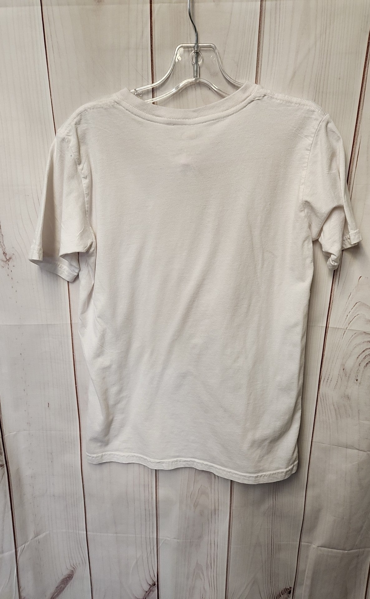 Dominican Textil Women's Size M White Short Sleeve Top
