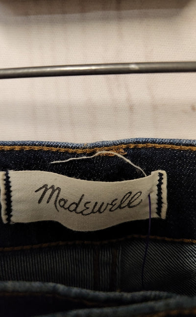 Madewell Women's Size 30 (9-10) Blue Jeans 9" High Riser Skinny Skinny