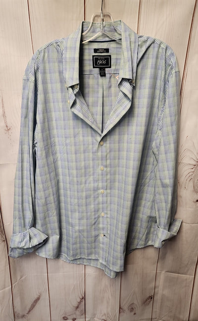 Jos A Bank Men's Size XL Blue Shirt