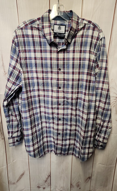 As Is - Wrinkled- English Laundry Men's Size XL Blue Shirt