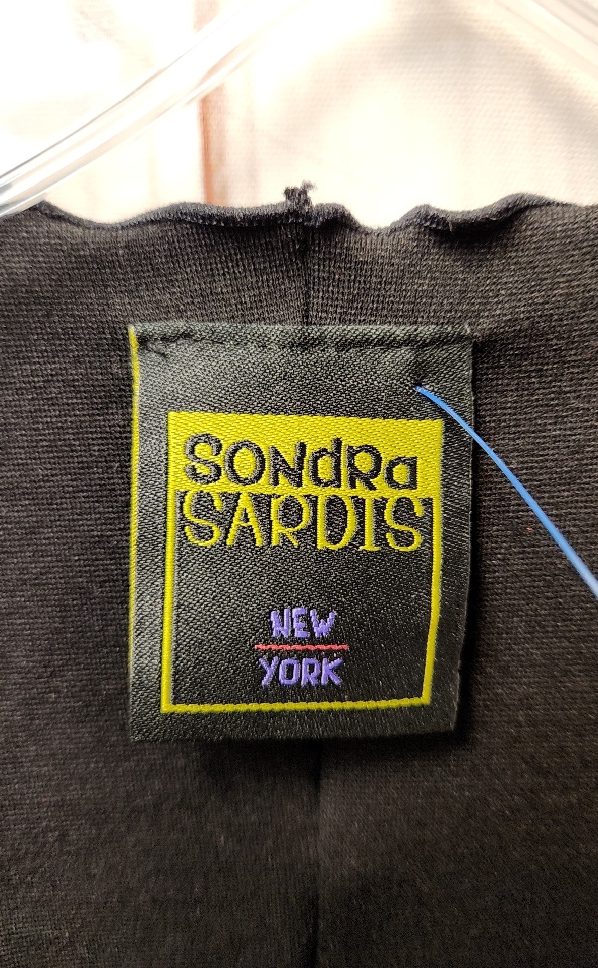 Sondra Sardis Women's Size L Black & Red Vest