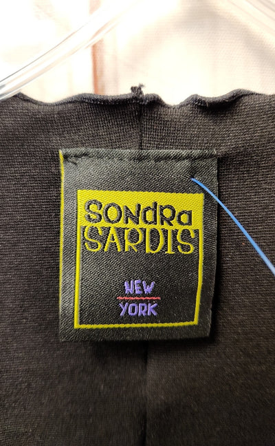 Sondra Sardis Women's Size L Black & Red Vest