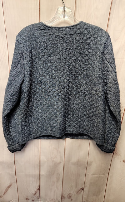 J Jill Women's Size S Blue Jacket