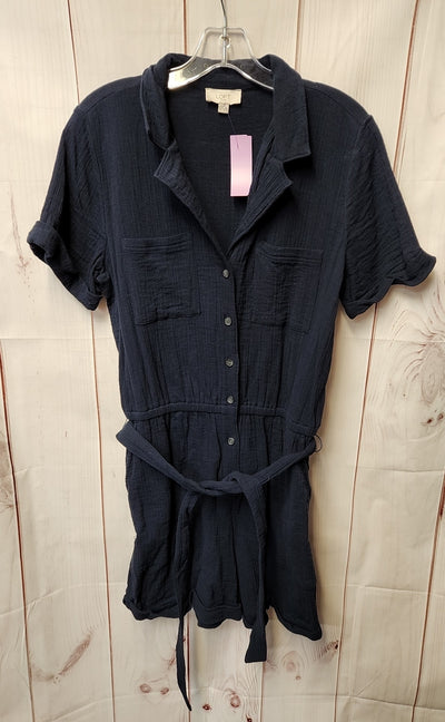 Loft Women's Size M Navy Romper