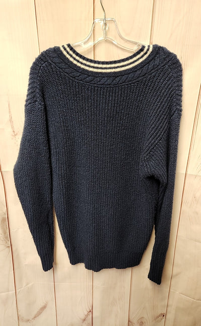 American Eagle Women's Size M Navy Sweater