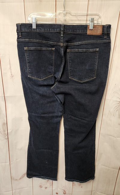 Lauren by Ralph Lauren Women's Size 33 (15-16) Blue Jeans Classic Straight