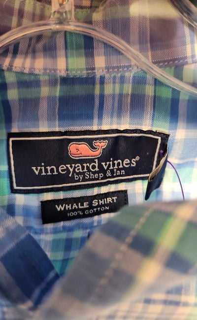 Vineyard Vines Boy's Size 2 Blue Shirt