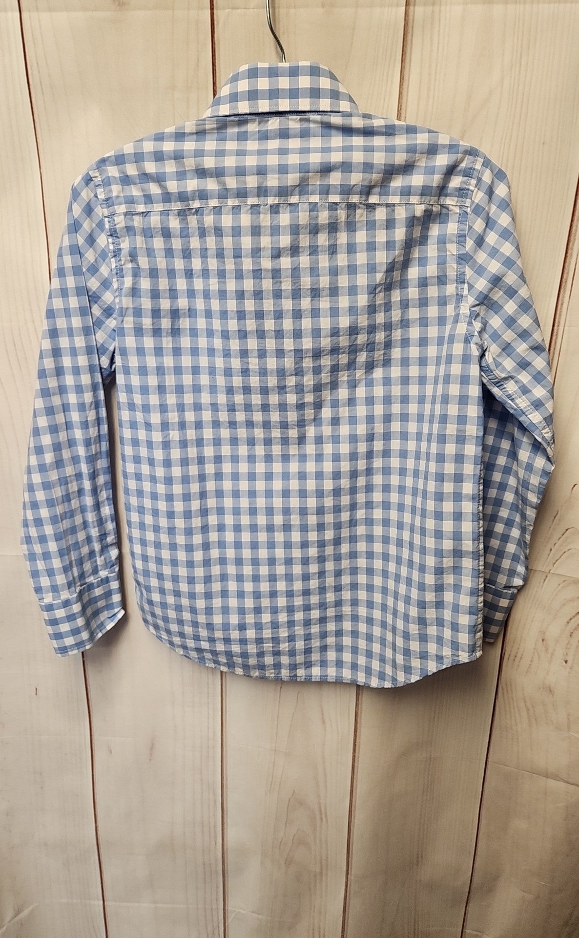 Untuckit Boy's Size 6/7 Blue Shirt