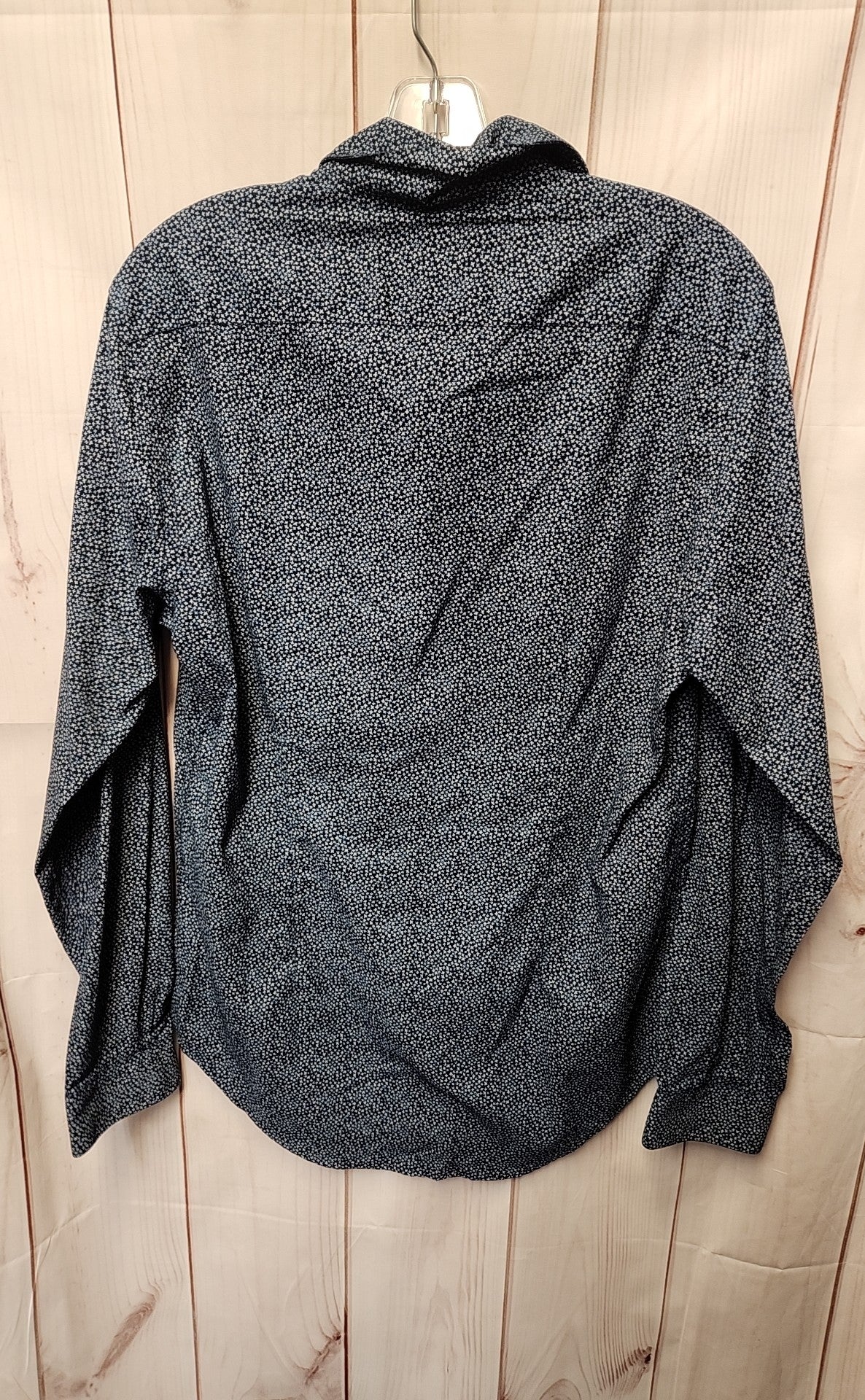 Zara Men's Size L Navy Shirt