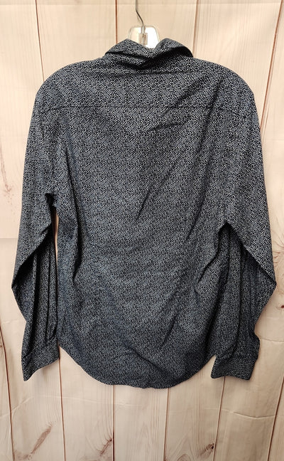 Zara Men's Size L Navy Shirt