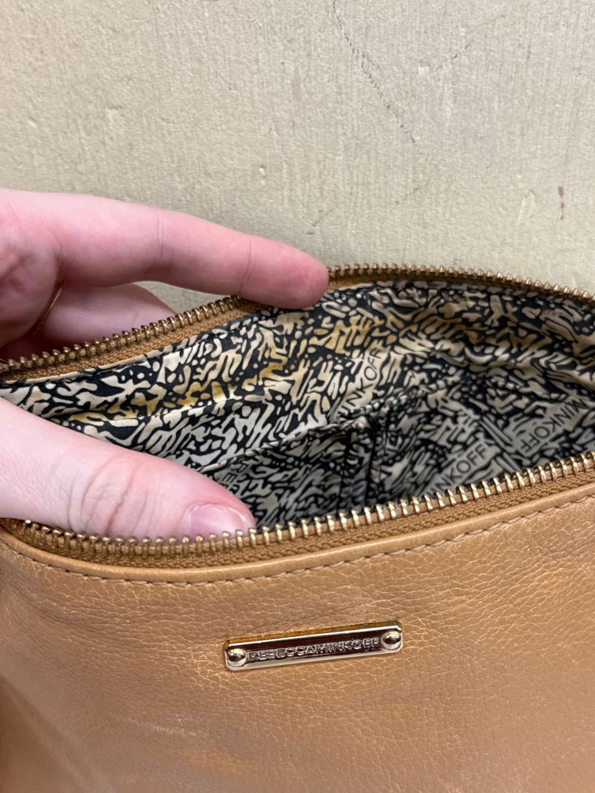 Rebecca Minkoff Tan Purse Bag AS IS - marks/stains